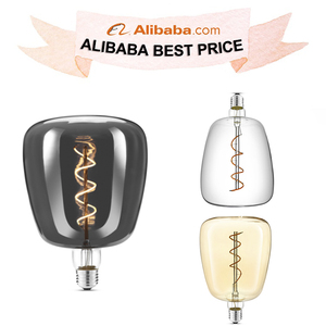 T120/T160 <span class=keywords><strong>COB</strong></span> <span class=keywords><strong>LED</strong></span> chất lượng cao rõ ràng màu Glass <span class=keywords><strong>Filament</strong></span> hun khói/Amber Glass thay đổi độ sáng bóng đèn - Product Image 5