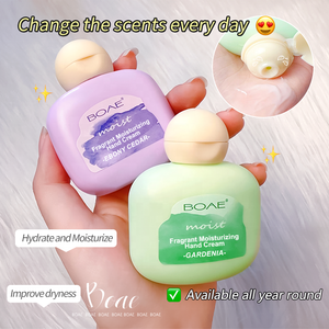 Crema de manos de lujo al por mayor fragancia de larga duración retención de humedad suavizante hidratación blanqueamiento beneficios antibacterianos - Product Image 5