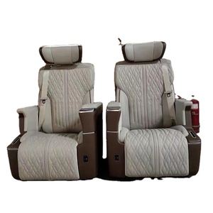 Araba Recliner koltuklar Vito dönüşüm kiti <span class=keywords><strong>Toyota</strong></span> <span class=keywords><strong>Toyota</strong></span> koltuk lüks araba deri elektrikli araç oto VIP Van döner araba koltukları - Product Image 3