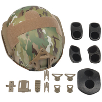 Casque rapide de jeux CS de plein air Casque de protection de la tête de sécurité Paintball Casque tactique