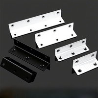 Support d'angle en acier inoxydable à 90 degrés, 6 trous, pour étagère, fixation d'angle, quincaillerie de montage
