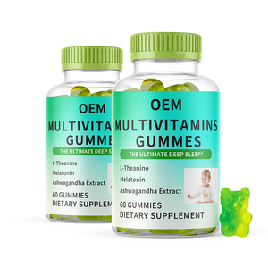 Demir, çinko, B vitamini kompleksi, A, C, D3, B12, kan üreticisi ve enerji desteği için Folate ile çocuklar Multivitamin Gummies takviyesi - Product Image 1