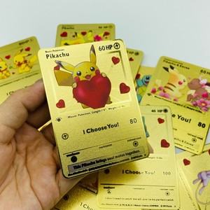 Carte à collectionner Pokémon Pikachu Doré : Je te choisis - Product Image 1