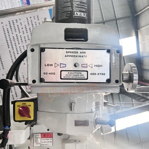 Máy phay kim loại Máy phay nhỏ fresadora 4h 5h Trung Quốc Máy phay Tháp Pháo Nhỏ - Product Image 5