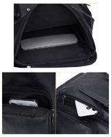 Sac à dos pour ordinateur portable professionnel multifonctionnel, design ergonomique imperméable PU 15 pouces