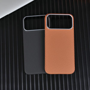 Роскошный ультратонкий жесткий чехол из поликарбоната с магнитом и узором под кевлар для <span class=keywords><strong>iPhone</strong></span> 17 16 15 14 Pro Max - Product Image 6