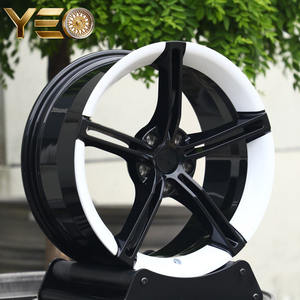 Rines Deportivos de Aleación Forjados a Medida en China, 5x112 5x114.3 5x120 5x130, de 17-24 Pulgadas, Bicolor, para <span class=keywords><strong>Tycan</strong></span> - Product Image 3