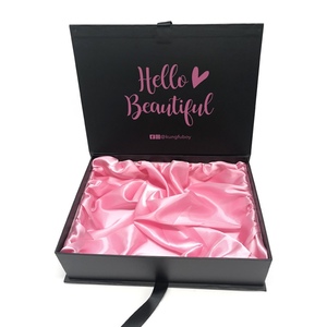 Caja de papel para guardar pestañas postizas, cierre magnético cosmético de lujo con logotipo personalizado, regalo - Product Image 1