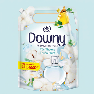 Adoucissant Downy Premium Perfumn Pure Love 2.2L Parfum Frais Pour Vêtements Vente en Gros Adoucissant Naturel Fabriqué au Vietnam - Product Image 1