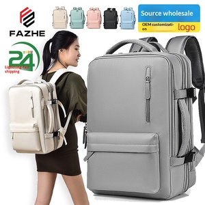 Sac à dos de voyage multifonctionnel haut de gamme en tissu Oxford, unisexe, avec fermeture éclair, 36-55L, durable, pour les loisirs et les voyages d'affaires (OEM transfrontalier) - Product Image 3