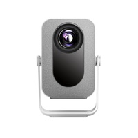 Projecteur pour usage domestique, mini projecteur ultra compact, version améliorée 2026, Android TV 14.0 et projecteur LCD le plus léger, haut-parleur intégré