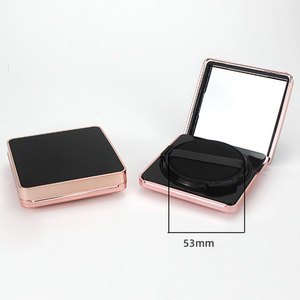 บรรจุภัณฑ์เครื่องสำอางเปล่า ตลับบลัชออน ตลับรองพื้นแบบคุชชั่น ตลับบลัชออนแบบแท่ง บรรจุภัณฑ์สีดำ - Product Image 2
