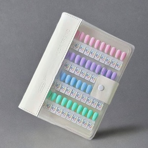 Nouveau tableau d'affichage magnétique pour vernis à ongles, 120 couleurs, personnalisable en usine, vente en gros, avec rangement et livre de couleurs, nouvelle créativité - Product Image 1