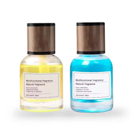 Diffuseur de voiture liquide de luxe aux huiles essentielles naturelles 160 ml en verre cristal, parfum longue durée, sûr pour les aérateurs, non toxique