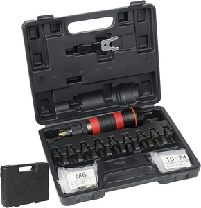 Adaptateur de perceuse pour pistolet à rivets métrique M3 M4 M5 <span class=keywords><strong>M6</strong></span> M8 M10 SAE 8-32 10-24 10-32 1/4-20 - Product Image 2