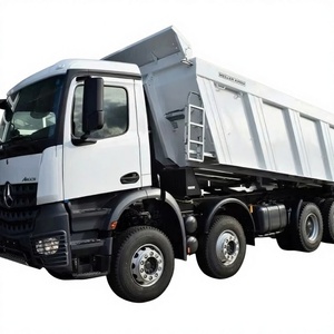 รถบรรทุกดัมพ์ใหม่ Mercedes Benz Arocs 4140 8x4 ปี 2025 ยูโร 6 ดีเซล รถบรรทุกหนัก พวงมาลัยซ้าย กล้องมองหลัง สำหรับงานขนส่งในเหมือง ระบบสัมผัสซ้าย - Product Image 1