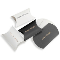 Boîte à fenêtre en PVC découpée sur mesure avec logo imprimé, forme spéciale, pour emballage de cils, cosmétiques et petits cadeaux