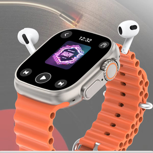 Reloj Inteligente con Pantalla AMOLED HD Cuadrada de 2.04 Pulgadas, Monitoreo de Salud, Frecuencia Cardíaca, Modo Multi-Deporte, Brújula, Función NFC, Resistente al Agua - Product Image 1