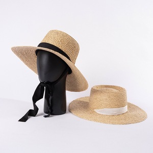 Женская соломенная шляпа с выпуклой короной - Product Image 5