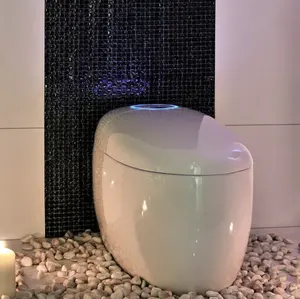 AXENT浴室落地式自动清洗电动智能马桶马桶自动冲水智能马桶带坐浴盆