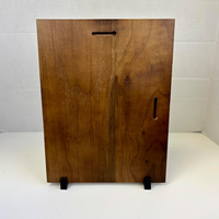 Plaques vierges en noyer de taille personnalisée, en bois massif, écologiques, polies, pour la gravure DIY, décoration intérieure