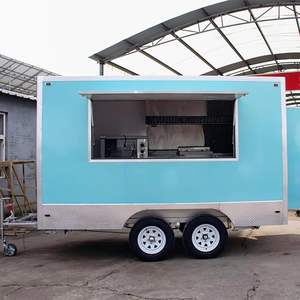 Remorque alimentaire entièrement équipée, remorque de bar mobile, véhicule de restauration rapide, camion de nourriture multifonctionnel personnalisé, vente de camion de nourriture mobile en métal 4 - Product Image 5