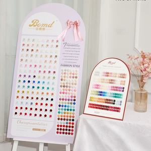 ชุดยาทาเล็บเจลยูวี 15 มล. 126 สี พร้อมแผนภูมิสี โคมไฟ LED สำหรับทำเล็บแบบฝรั่งเศส น้ำยาทาเล็บสำหรับร้านทำเล็บ - Product Image 1