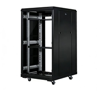 Armoire serveur sur pied 1240*600*1000mm, 1,2m, boîtier réseau en acier SPCC avec porte en verre trempé, en stock.