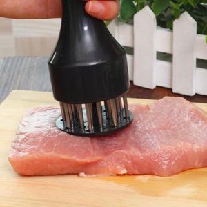 Stainless Steel Steak Hammer <b>Meat</b> Tenderizer Needle Sharp Labor-saving Eco-Friendly Home Kitchen Hole Punching Tendon Breaker - Product Image 2