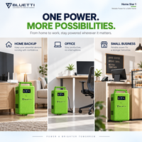 BLUETTI Home Star 1 1200Wh Tragbare Powerstation 600W USV Solargenerator für Zuhause Kleine Werkstatt Stromausfall-Lösungen für Afrika