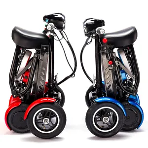 Hot Selling Scooter Popular In China Travel Portable Small Light Easy Foldable 4 Wheel Electric Mobility Scooter For Adults