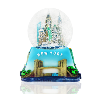 Quà Tặng New York, bức tượng lưu niệm NYC với bức tượng tự do polyresin <span class=keywords><strong>snowglobe</strong></span> - Product Image 6