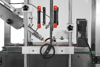 Machine de capsulage automatique anti-poussière pour boîtes en étain, aluminium et plastique, avec système de pression pour le couvercle