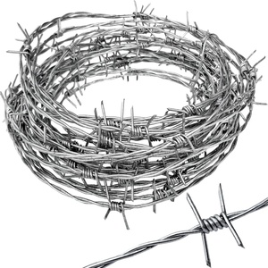 Clôture en fil barbelé galvanisé à <span class=keywords><strong>prix</strong></span> direct usine |   Fil barbelé double torsion <span class=keywords><strong>de</strong></span> haute qualité pour la sécurité des fermes et des périmètres - Product Image 2