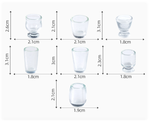 Muñeca hogar Baño conjunto Kawaii Mini <span class=keywords><strong>vino</strong></span> cerveza 3D café té fruta jugo taza zapato encanto resina tazas miniatura chico comida Juguetes - Product Image 4