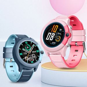 Montre connectée pour enfants 4G D36, écran rond de 1,28 pouce, GPS+WIFI+LBS, appels vidéo HD, bouton SOS, étanche, montre connectée 4G 2025 - Product Image 1
