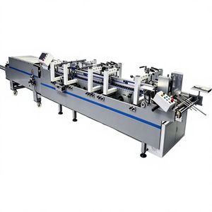 3A-650G Full Automatic Electric Cold Glue <b>Lock</b> Bottom Folder Glue Machine <b>Small</b> Size Wood Cartons Economical - Product Image 4