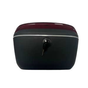 Boîte de rangement arrière en plastique ABS pour moto XinQiang Lvhu pour Yamaha pour scooter et moto 38x35x28cm - Product Image 6
