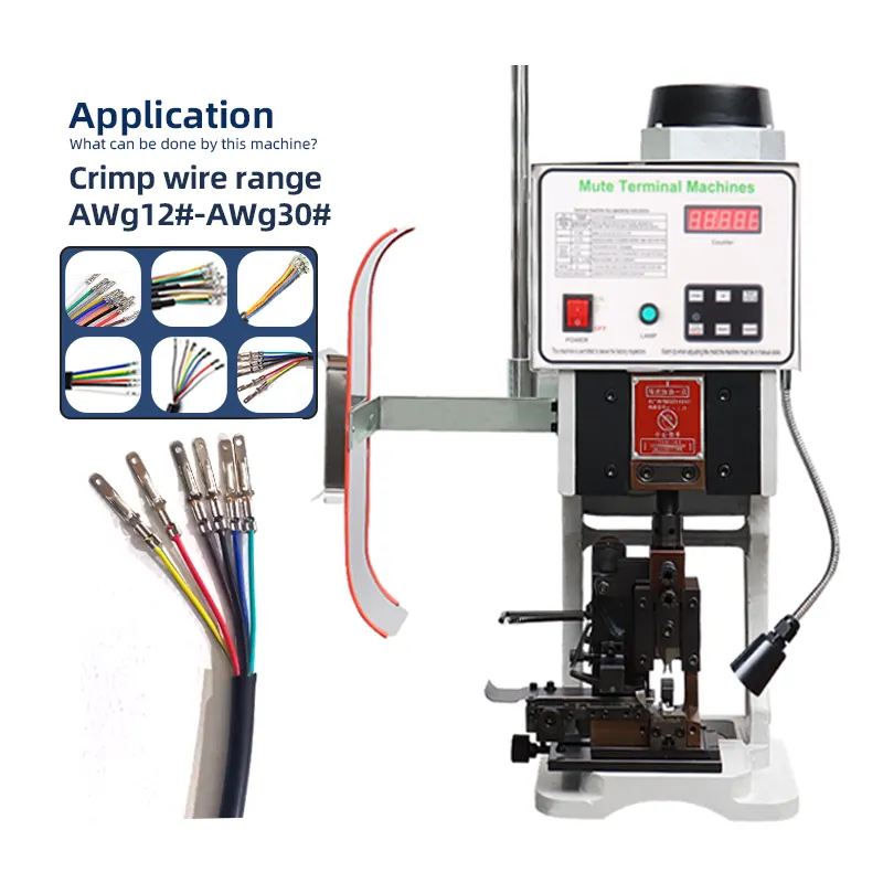 ZJ-JY1.5T Stille 1.5T 2.0t 4.0T 6.0T 8.0T 10T Mute Terminal Crimpmachine Einde Krimpmachine