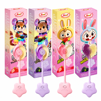 Op maat gemaakte OEM Bluetooth muziek lolly zingende snoepjes leuke kindersnack gepersonaliseerde smaak liedjes muziek lolly snoep