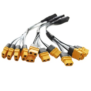 Maßgefertigter Nylon/PVC-Netzstromkabelbaum 4~6-polig mit umwickeltem Kupferleiter und PVC-Isolierung in Fabrikgröße - Product Image 5