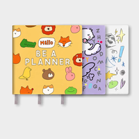Libreta de Bolsillo Portátil con Diseño Personalizado de Dibujos Animados, Agenda Diaria y Semanal, Libretas de Planificación, Lista de Tareas