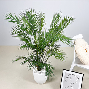 Rama de Palma artificial Areca Real Touch Areca Hoja de Palma <span class=keywords><strong>Chrysalidocarpus</strong></span> <span class=keywords><strong>Lutescens</strong></span> Bundle - Product Image 3