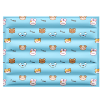 Housse de siège de voiture durable pour animaux de compagnie pour la banquette arrière, design hamac à couverture complète avec sangles réglables et coussin amovible
