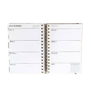 Usine en gros bonne qualité prix bas académique <span class=keywords><strong>2022</strong></span> A4 planificateur d'organisateur personnalisé quotidien - Product Image 5