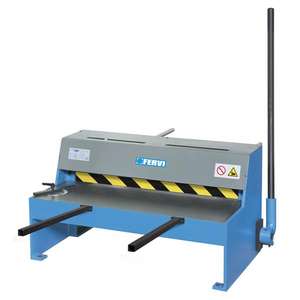 FERVI - T034/065 Cisaille type banc 890x1300x450mm - EAN 8012667307486 CORPS ET TÔLES MÉTALLIQUES - Product Image 1