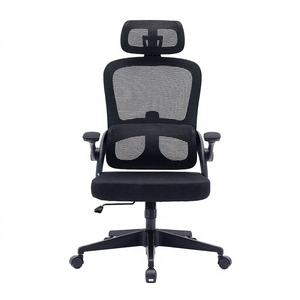 <span class=keywords><strong>Silla</strong></span> Ejecutiva Moderna M102C con Reposabrazos 3D Ajustables, Soporte Lumbar Ajustable, Respaldo Alto de Tela y Base Giratoria - Product Image 4