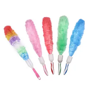 <span class=keywords><strong>Plumeau</strong></span> à plumes en plastique, 20 pièces, antistatique, pour nettoyer les vitres de la maison et de la voiture, électrostatique, nettoyage gratuit - Product Image 1