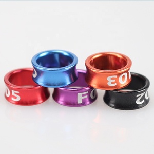 Groothandel Hoge Kwaliteit Vogel Accessoires Kleurrijke Legering Duif Voet Ring - Product Image 1