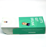 Jeux de cartes à boire pour adultes de haute qualité jeu de société cartes à jouer pour adulte